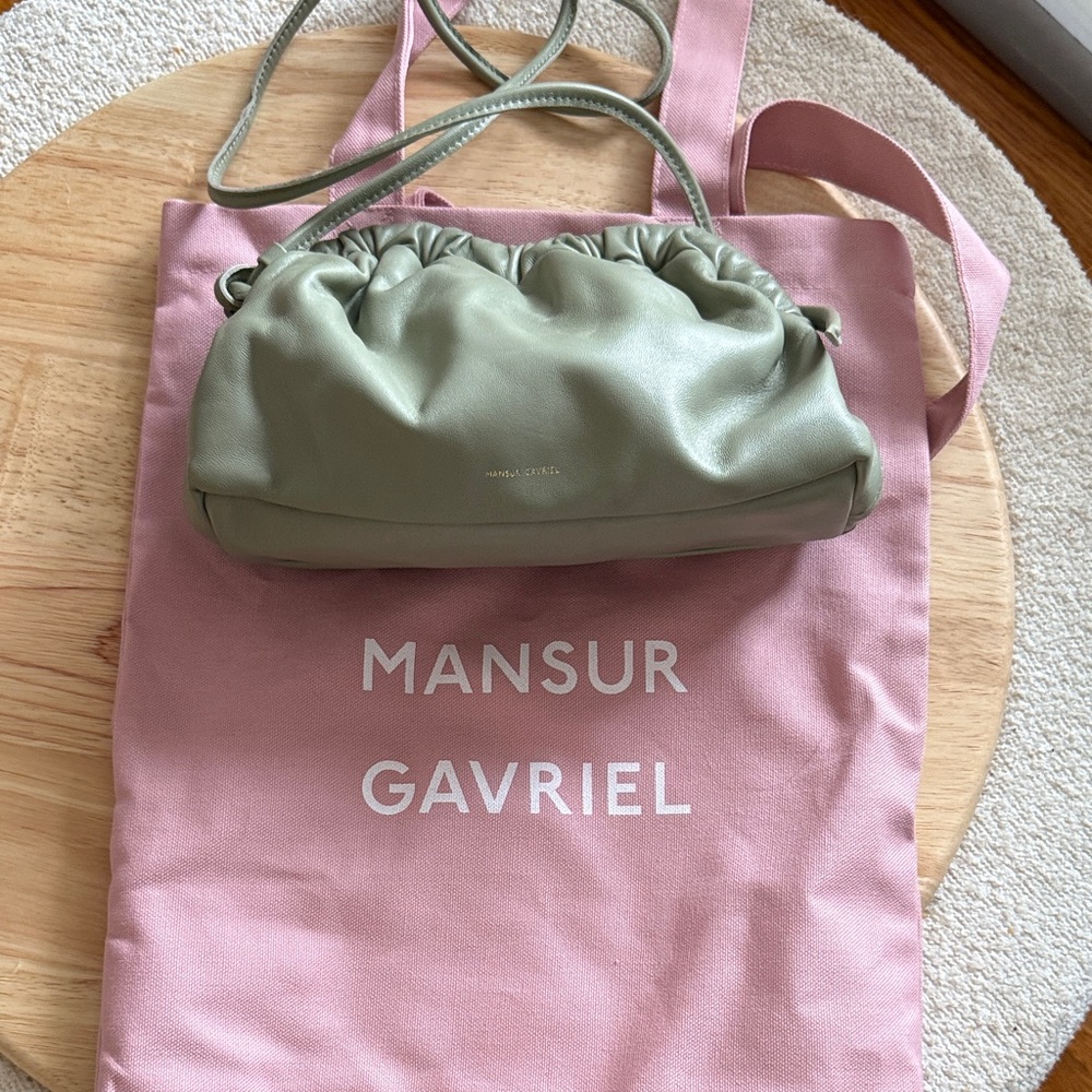 Mansur Gavriel Sage Green could clutch
